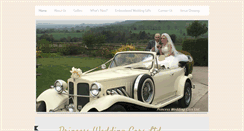 Desktop Screenshot of princessweddingcars.com